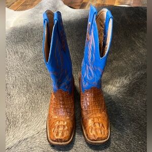 Ferrini Caiman Cowboy Boots
